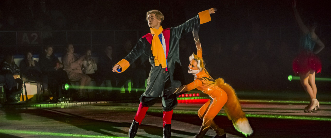 Copyright Le petit prince sur glace