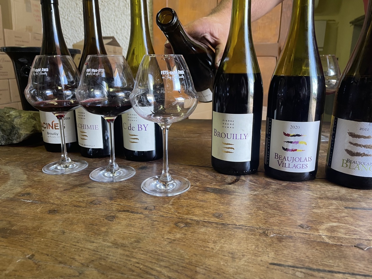 Copyright Wine tasting Beaujolais