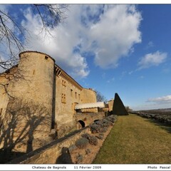 Photo Château de Bagnols allongée