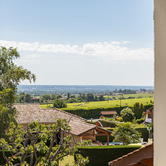 Hotel des Grands Vins à FleurieVue Chambre