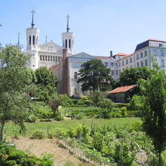 Jardins à Fourvière