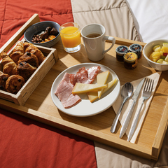 Room service en chambre