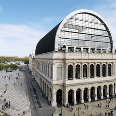 La Place Louis Pradel et l'Opéra de Lyon