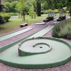 Mini golf du parc de la Tête d'Or