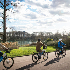 Vélo électrique au Parc de la Tête d'Or