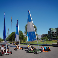 Karting voile