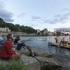 Spectacle Dilo cie Yonggwee à l'Île Barbe