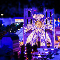 Fete des lumières en ville