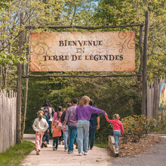 Entrée le Bois des Lutins