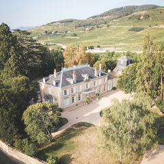 Chateau des Ravatys- Vue aérienne