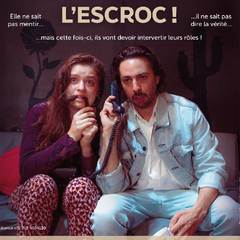 Affiche Applaudissez l'escroc !