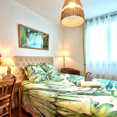 Chambre "L'Authentique" : apaisante et champêtre !