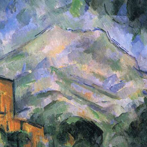 Copyright "La Montagne Sainte-Victoire et le Château noir", par Paul Cézanne