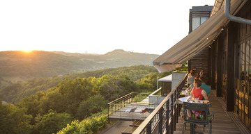 L'Ermitage Hôtel Cuisine-à-manger