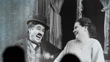 Chaplin With a Smile