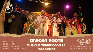 Gnaoua Roots - Musique populaire marocaine_Lyon 7ème
