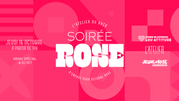 Soirée Rose par L'Atelier du Ruck