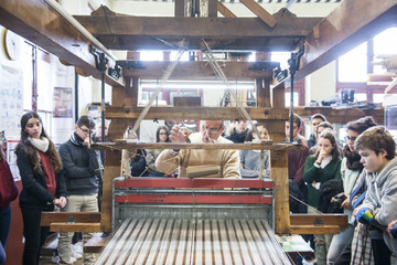 Atelier de tissage