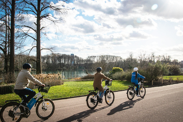 Vélo électrique au Parc de la Tête d'Or