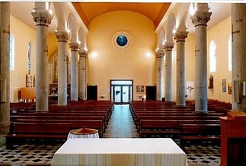 Villeurbanne - église Nativité, intérieur