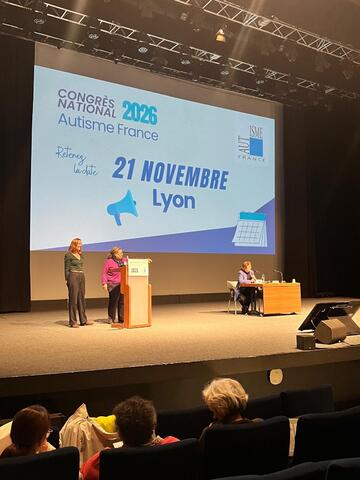 Congrès annuel autisme France_Lyon 6ème