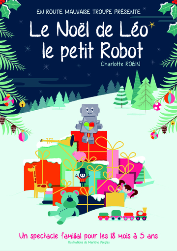 Affiche Le Noël de Léo le petit robot
