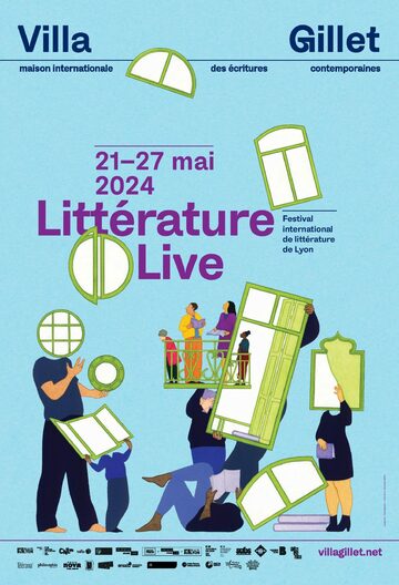 Affiche Litterature Live Festival